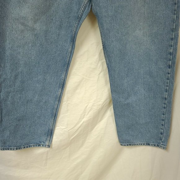 LEVIS 550 Mens 40x30 Relaxed Fit Straight Fit Medium Wash Denim Blue Jeans  - Picture 5 of 11
